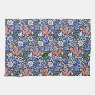 William Morris Compton Floral Art Nouveau Pattern Kitchen Towel