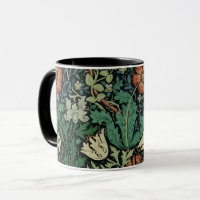 William Morris Compton Floral Art Nouveau Pattern