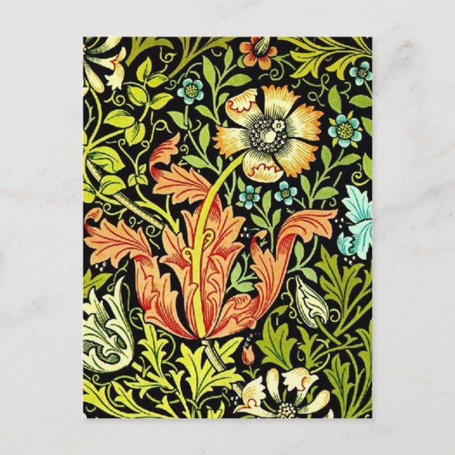 William Morris “Compton” Postcard (Front)