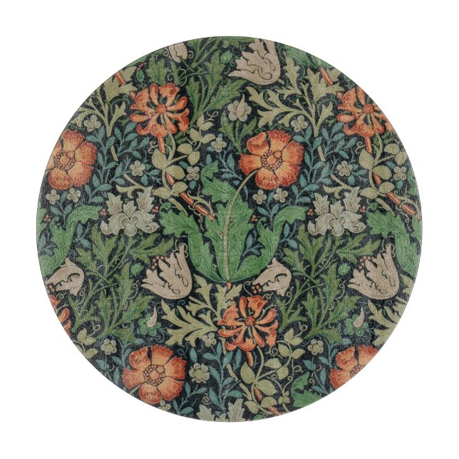 William Morris Compton Wallpaper Classic Cutting Board (Front)