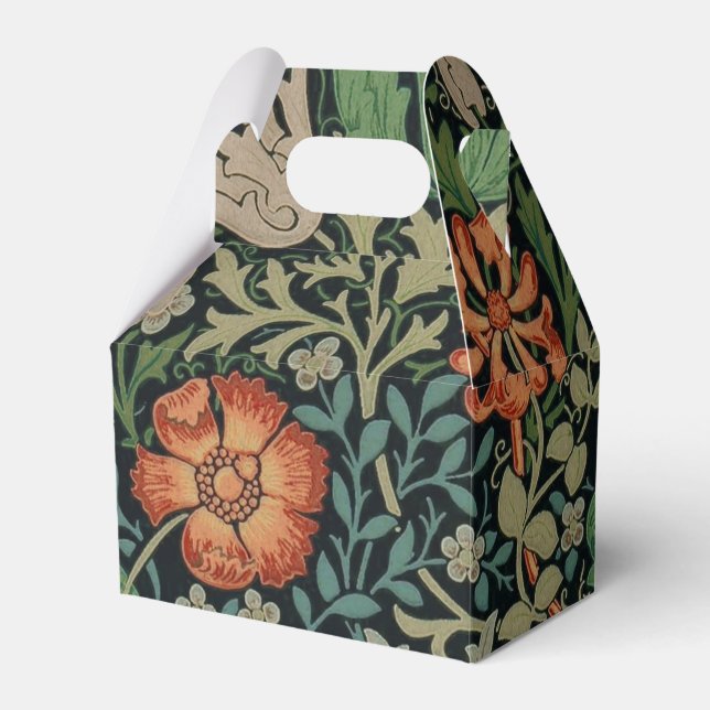 William Morris Compton Wallpaper Classic Favor Box (Front Side)