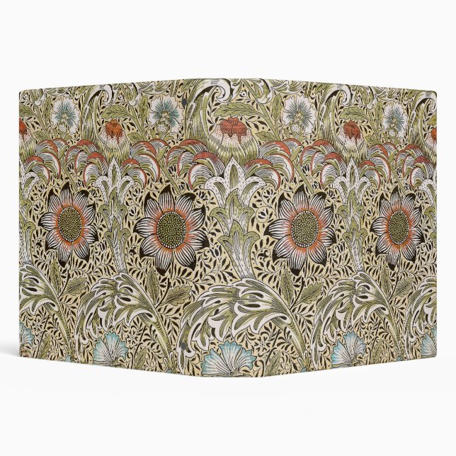 William Morris Corncockle Botanical Vine Floral Binder (Background)