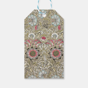 William Morris Corncockle Botanical Vine Floral Gift Tags