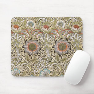 William Morris Corncockle Botanical Vine Floral Mouse Pad