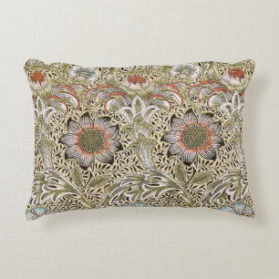 William Morris Corncockle Vintage Floral Accent Pillow
