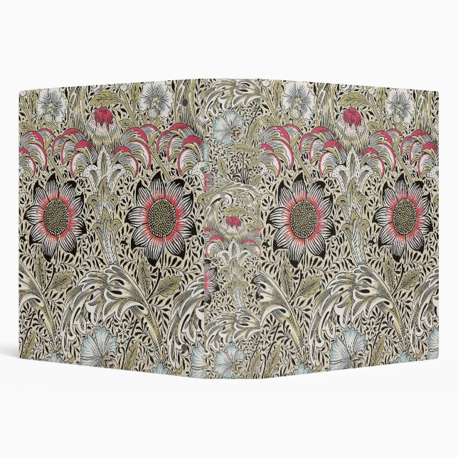 William Morris Corncockle wallpaper floral  Binder (Background)