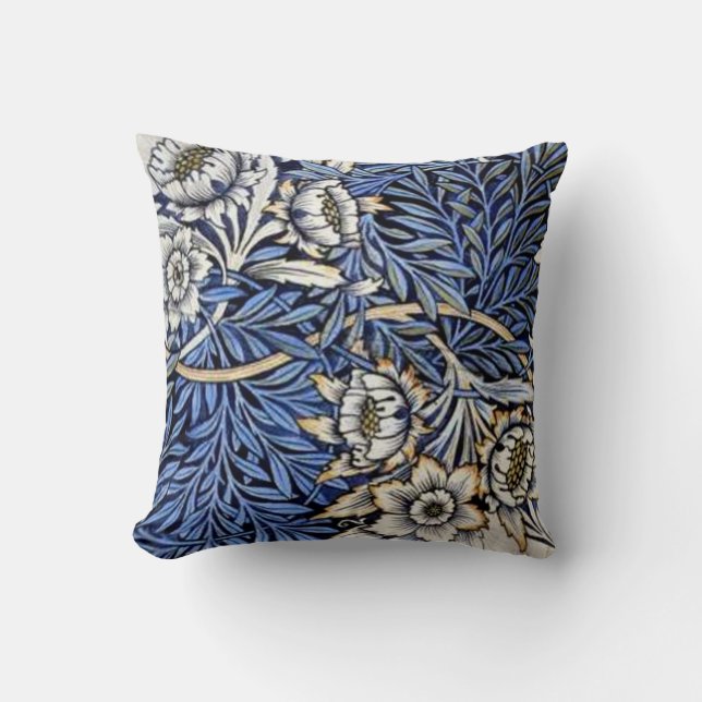 William Morris coussin de "tulipe et de saule" - (Recto)