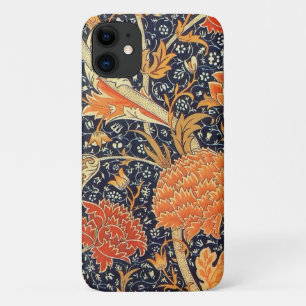 William Morris Cray Floral Art Nouveau Pattern iPhone 11 Case