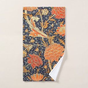 William Morris Cray Floral Art Nouveau Pattern Hand Towel