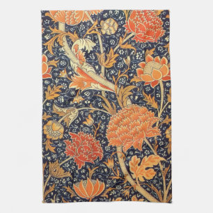 William Morris Cray Floral Art Nouveau Pattern Kitchen Towel