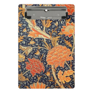 William Morris Cray Floral Art Nouveau Pattern Mini Clipboard