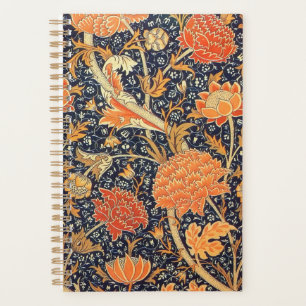 William Morris Cray Floral Art Nouveau Pattern Planner