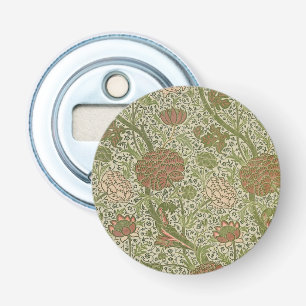 William Morris Cray Sage Flower Floral Botanical Bottle Opener