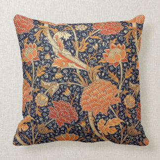 William Morris Cray Throw Pillow