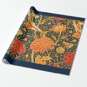 William Morris Cray Wallpaper Flower Pattern Wrapping Paper