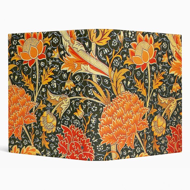 William Morris Cray Wallpaper Pattern Binder (Background)