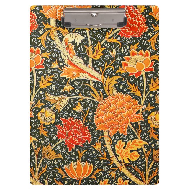 William Morris Cray Wallpaper Pattern Clipboard (Front)