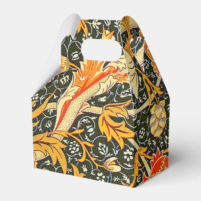 William Morris Cray Wallpaper Pattern Favor Box (Front Side)