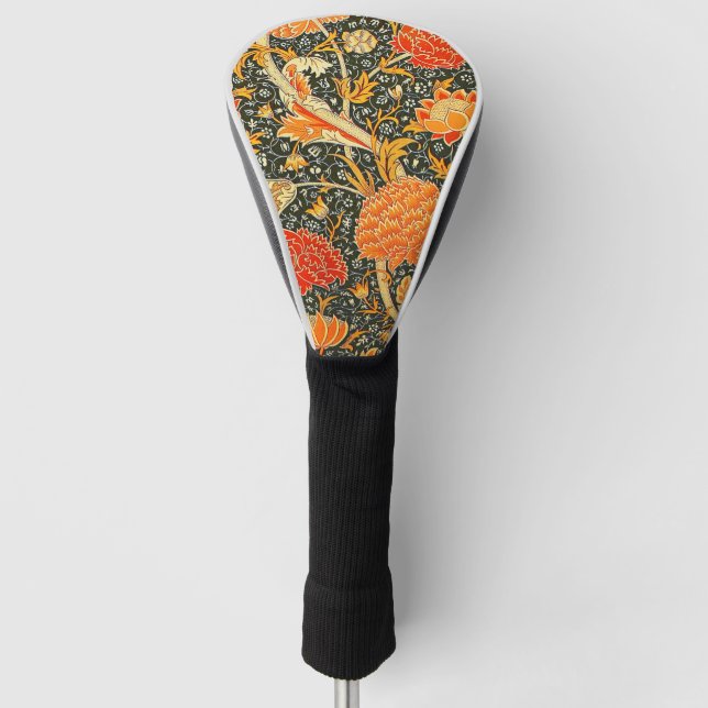 William Morris Cray Wallpaper Pattern Golf Head Cover (Front)