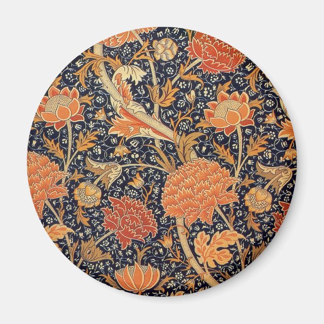 William Morris Cray Wallpaper Pattern Magnet (Front)