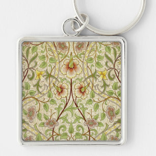William Morris Daffodil Classic Flower Keychain