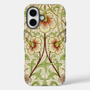 William Morris Daffodil Classic Flower Wallpaper iPhone 16 Case