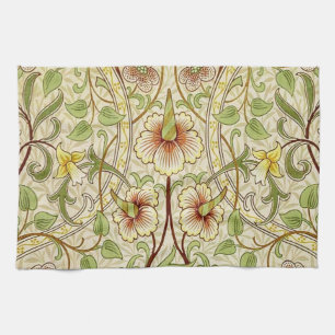 William Morris Daffodil Classic Flower Wallpaper Kitchen Towel