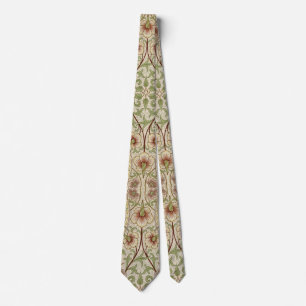 William Morris Daffodil Classic Flower Wallpaper Tie