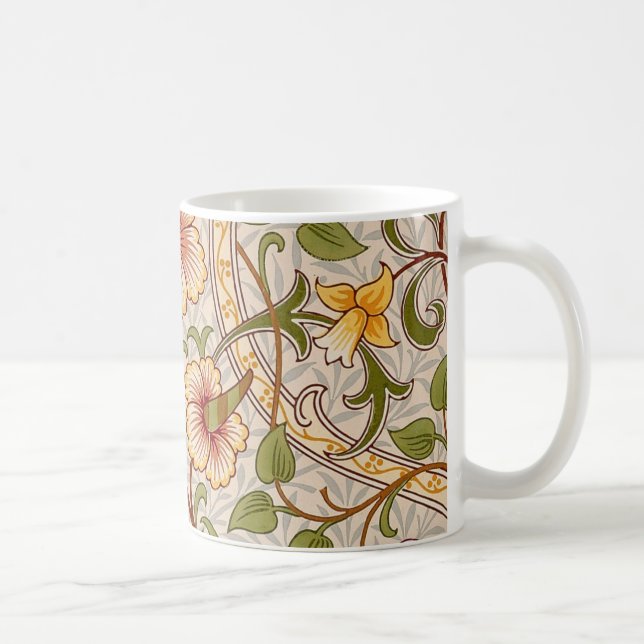 William Morris Daffodil Coffee Mug (Right)