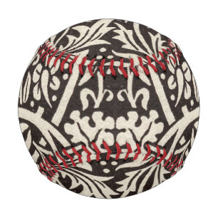 William Morris Daffodil Floral Wallpaper Baseball