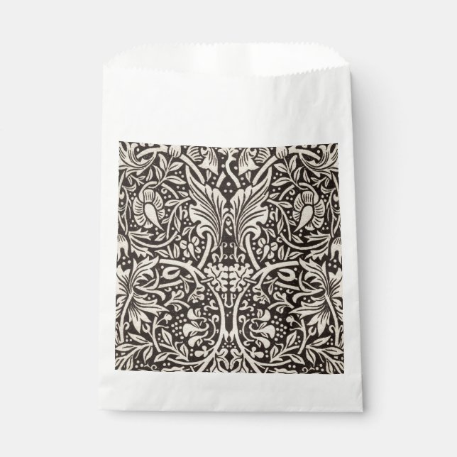William Morris Daffodil Floral Wallpaper Favour Bag (Front)