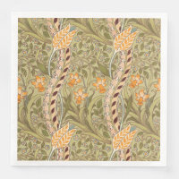 William Morris Daffodil Garden Flower Classic Bota