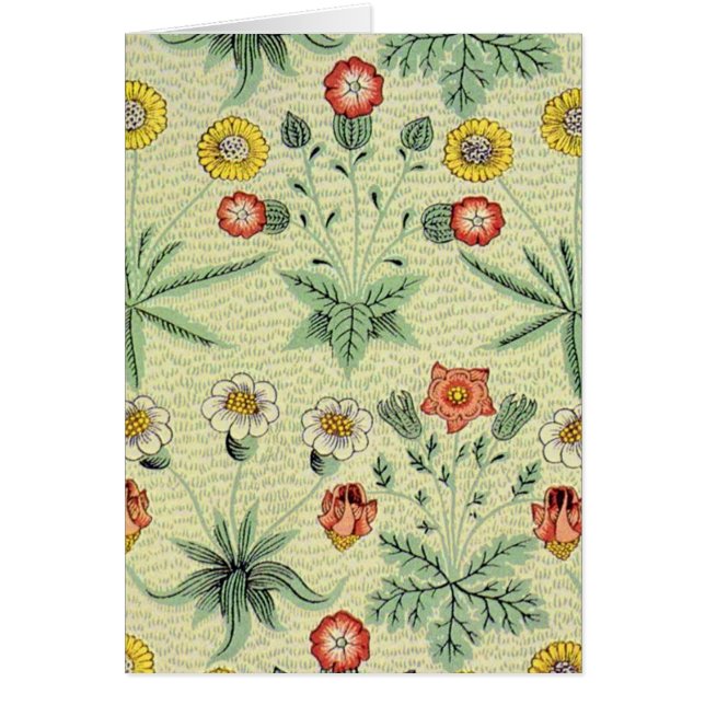 William Morris Daisy Floral Fond d'écran Motif (Devant)
