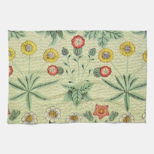 William Morris Daisy Floral Wallpaper Pattern Kitchen Towel
