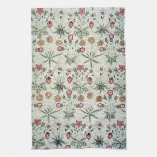 William Morris Daisy Floral Wallpaper Pattern Kitchen Towel