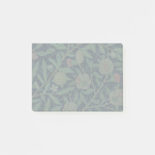 William Morris Dark Pomegranate Fruit Pattern Post-it Notes