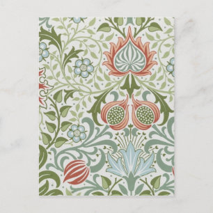 William Morris Decorative Art Persian Pattern Postcard
