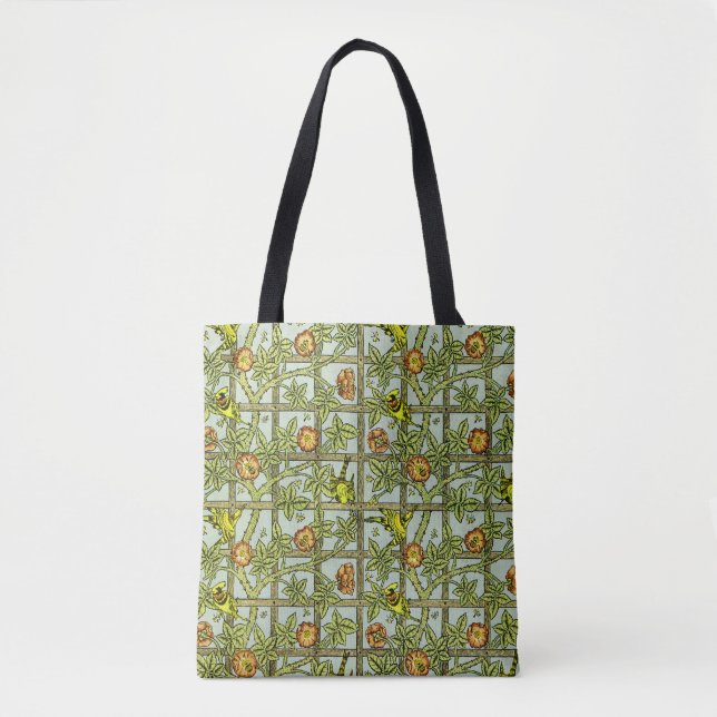 William Morris Design #5 Tote Bag (Front)