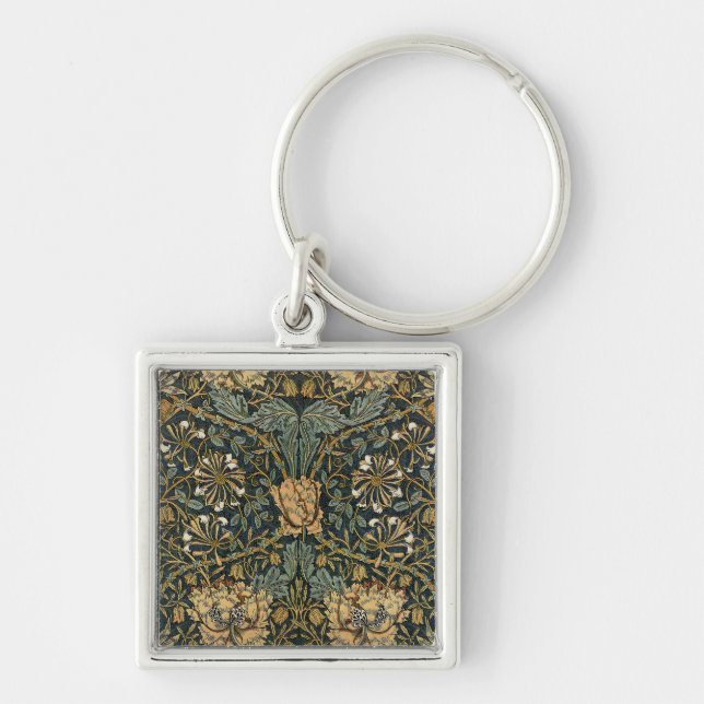 William Morris Design #7 Keychain (Front)