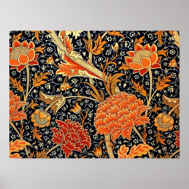 William Morris design, Cray Poster (Front)