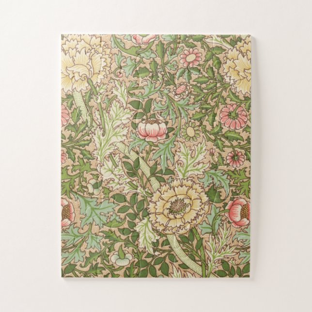 William Morris Design Norwich Pattern  Jigsaw Puzzle (Vertical)