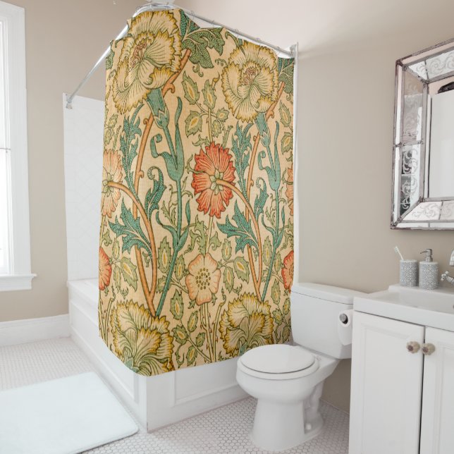William Morris Elegant  Rose Pattern (In Situ)