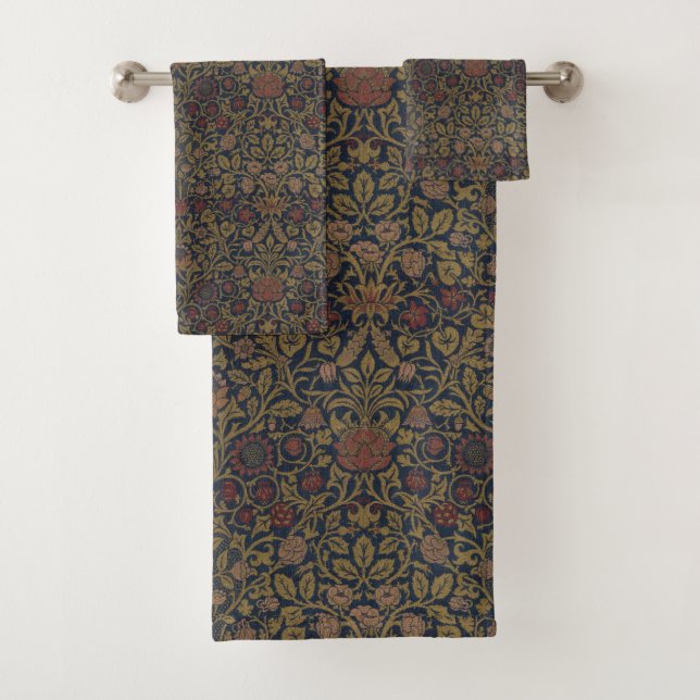 William Morris : Ensemble de serviettes Violet & C (En situation)