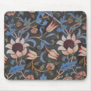 William Morris Evenlode Textile Floral Art Mouse Pad