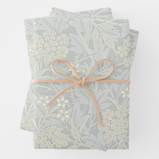 William Morris Faded Jasmine Wrapping Paper