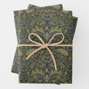 William Morris : Feuilles papier d'enveloppement d