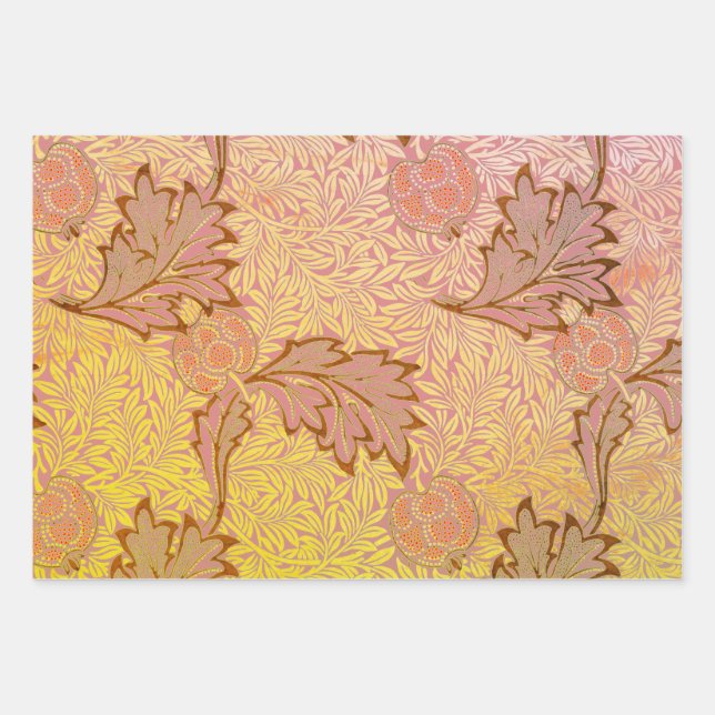 William Morris FLAT SHEET SET WRAPPING PAPER (Front 3)