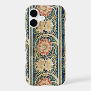 William Morris Fleur Rose Soie Broderie Antique