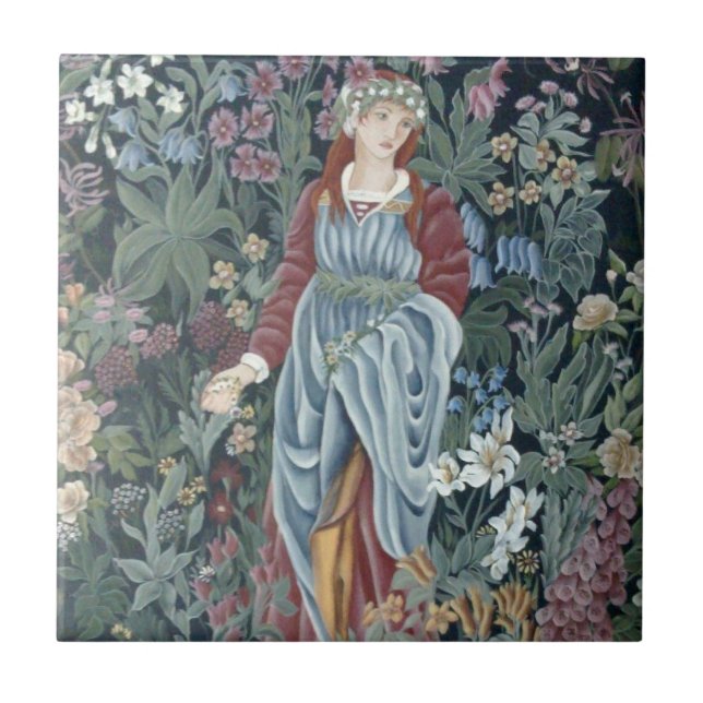 William Morris Flora Tile (Front)