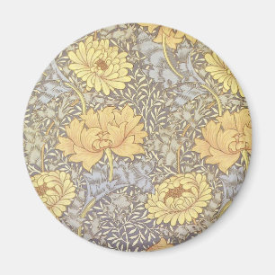 William Morris Floral Artwork Vintage Wallpaper Magnet